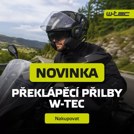 Překlopné přilby W-TEC