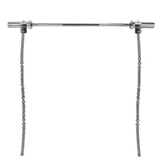Vzpěračské řetězy s tyčí inSPORTline Chainbos Set 2x15 kg