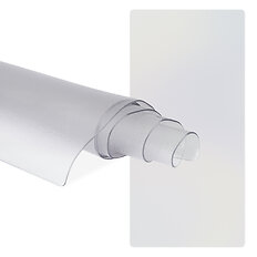 Průhledná zátěžová podložka inSPORTline Proteko Clear 140x70x0,15 cm