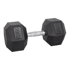 Šestihranná činka inSPORTline Hexsteel 30 kg - 2.jakost