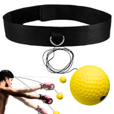 Reflexní boxovací míček na hlavu inSPORTline Respell Light 18g s čelenkou