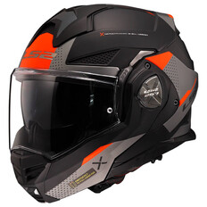 Překlopná moto přilba LS2 FF901 Advant X Oblivion Matt Black Titanium P/J