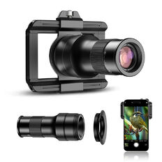 Sada Apexel 2v1 - teleobjektiv 6x a makro objektiv 150 mm