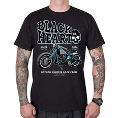 Triko BLACK HEART Blue Bobber