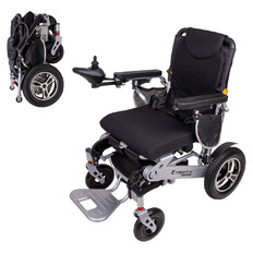 Elektrický invalidní vozík inSPORTline Hawkie • 700W • 33kg • do 130kg • až 24km dojezd - 2.jakost