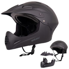 Downhill přilba W-TEC Campanero Matt Black