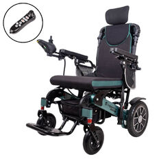 Elektrický invalidní vozík inSPORTline Hawkie Evo Plus II s polohovatelným opěradlem • možnost úhrady pojišťovnou • 700W • 31,05kg • do 130kg • až 24km dojezd