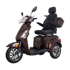 Elektrický tříkolový vozík inSPORTline Zorica Deluxe s elektromagnetickou brzdou • 25km/h • až 45 km dojezd • bez řidičáku - 2.jakost