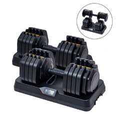 Sada nastavitelných jednoručních činek inSPORTline DuraBell® 2x 5-41 kg