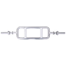 Vzpěračská tyč na triceps inSPORTline Tridabar 88,5cm/30mm • s objímkami