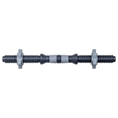 Hřídel na jednoruční činku inSPORTline Plafor 41cm/30mm • plastová • se závitem a objímkami