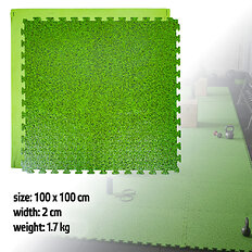 Puzzle tatami podložka inSPORTline Zemalpro 100x100x2 cm