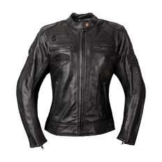Dámská kožená moto bunda W-TEC Urban Noir Lady - 2.jakost