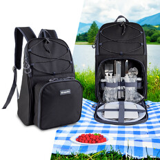 Piknikový batoh inSPORTline Svapet pro 2 osoby, s příslušenstvím