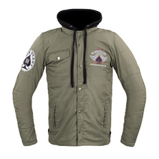Pánská bunda W-TEC Black Heart Khaki Jacket s aramidem