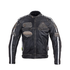 Pánská kožená moto bunda W-TEC Sheawen Vintage - 2.jakost