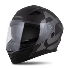Moto přilba Cassida Orbit Grind černá matná/šedá