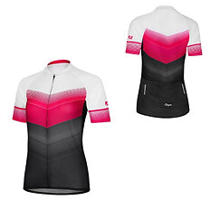 Dámský cyklistický dres s krátkým rukávem Etape Violet