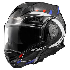 Překlopná moto přilba LS2 FF901 Advant X C Future Gl White Blue P/J