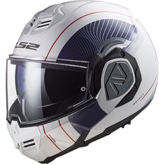 Překlopná moto přilba LS2 FF906 Advant Cooper White Blue P/J
