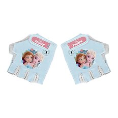 Dětské cyklo rukavice Frozen II - světle modré
