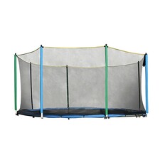 Ochranná síť na trampolínu inSPORTline 244 cm + 6 tyčí - rozbaleno