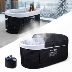 Přenosná otužovací vana inSPORTline FrostPeace 380 l s napařovacím systémem