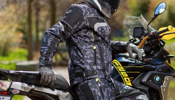 Pánské textilní moto bundy