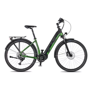 Trekingové elektrokolo 4EVER Comfort Elite 720Wh 28" 10.0 - snake green/black