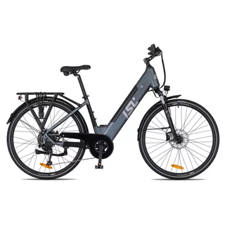 Městské elektrokolo inSPORTline ISL Eclion 648 Wh 28" - model 2026 • dojezd až 150 km - Titanium Grey