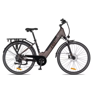 Městské elektrokolo inSPORTline ISL Eclion 648 Wh 28" - model 2026 • dojezd až 150 km - Deep Coffee