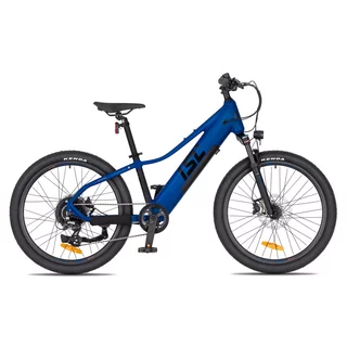 Juniorské elektrokolo inSPORTline ISL Savager 360 Wh 24" - model 2026 • dojezd až 70 km • 135-153 cm - Racer Blue