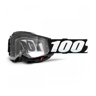 Dětské motokrosové brýle 100% Accuri 2 Junior - černá, čiré plexi