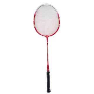 Badmintonová raketa SPARTAN JIVE - červeno-bílá