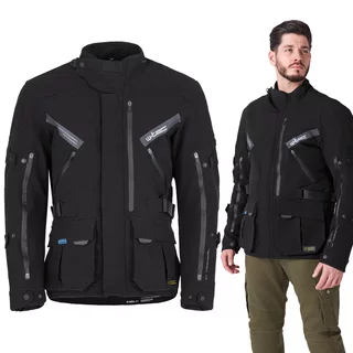 Moto bunda W-TEC Nykolas - černá