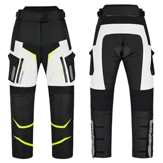 Dámské moto kalhoty W-TEC Warao Lady - černá-fluo