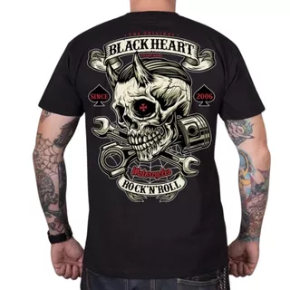 Triko BLACK HEART Liberty