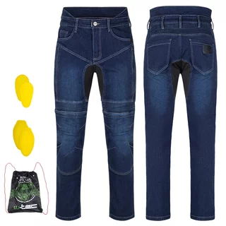 Pánské moto jeansy W-TEC Biterillo Evo - modrá