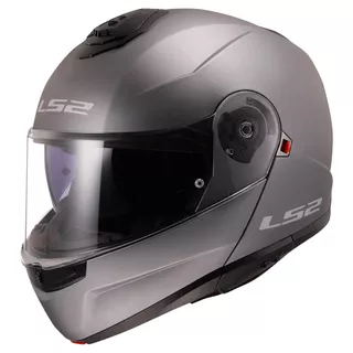 Výklopná přilba LS2 FF908 Strobe II Matt Titanium - rozbaleno