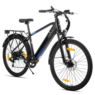Trekingové elektrokolo Joystar AMBRUM Matawak 26" 250 Wh • dojezd až 65 km • 155-175 cm - černo-modrá