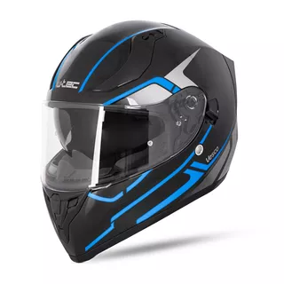 Integrální přilba W-TEC Vesco - Glossy Black-Blue