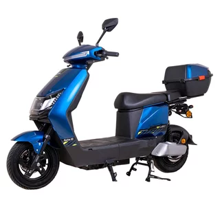 Elektrický skútr W-TEC Raike II 16" • až 70 km • 25 km/h • bez řidičáku - modro-černá