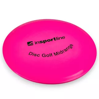 Létající talíř na discgolf inSPORTline Midrange - růžová