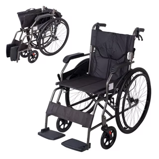 Mechanický skládací invalidní vozík inSPORTline Jakesully odlehčený • 13kg • do 100kg