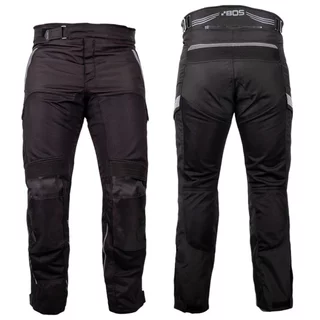 Moto kalhoty BOS Soul - Black-Grey