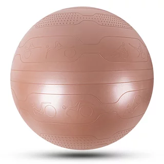 Gymnastický míč inSPORTline Stretch Ball 75 cm - mocha mousse