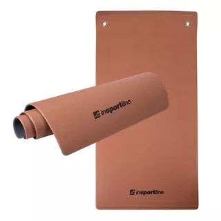 Podložka na cvičení inSPORTline Aero Advance 120x60x0,9 cm - mocha mousse-šedá