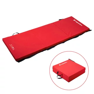 Skládací gymnastická žíněnka inSPORTline Trifold 180x60x5 cm - červená