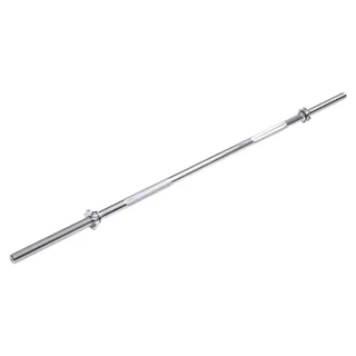 Vzpěračská tyč inSPORTline Welexty 160cm/30mm • se závitem a objímkami