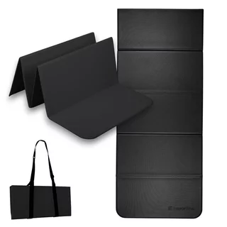 Skládací podložka na cvičení inSPORTline Lantemi 145x61x1 cm - tmavě šedá